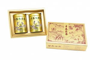 「華泰茶莊」東方美人茶 (香特) 40g-金罐 + 高山金萱茶 (品特) 80g-金罐 